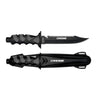 Cuchillo de buceo Giant Negro 30,6cm Cressi BRC556500