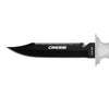 Cuchillo de buceo Giant Negro 30,6cm Cressi BRC556500