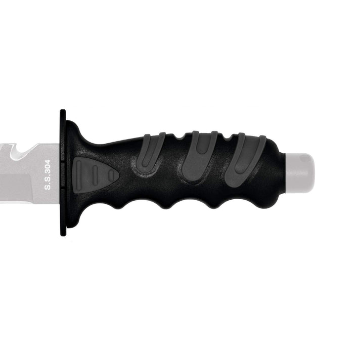Cuchillo de buceo Giant Negro 30,6cm Cressi BRC556500