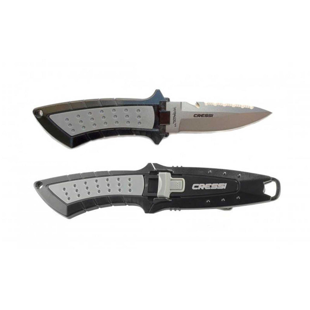 Cuchillo de buceo Titanio Pequeño 15,5cm Cressi BRC558050