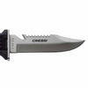 Cuchillo de buceo Skorpion Negro 25cm Cressi RC559000