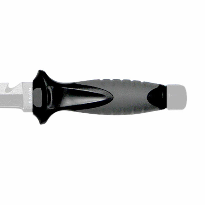 Cuchillo de buceo Finisher Negro 24,5cm Cressi RC559300