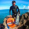 Boya de freediving entrenamiento Pro rojo-fluor Cressi BTA611980