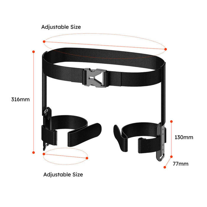 Kit de montaje en pierna para scooters submarinos P1, P1 XR y P1 Lite Lefeet C040005