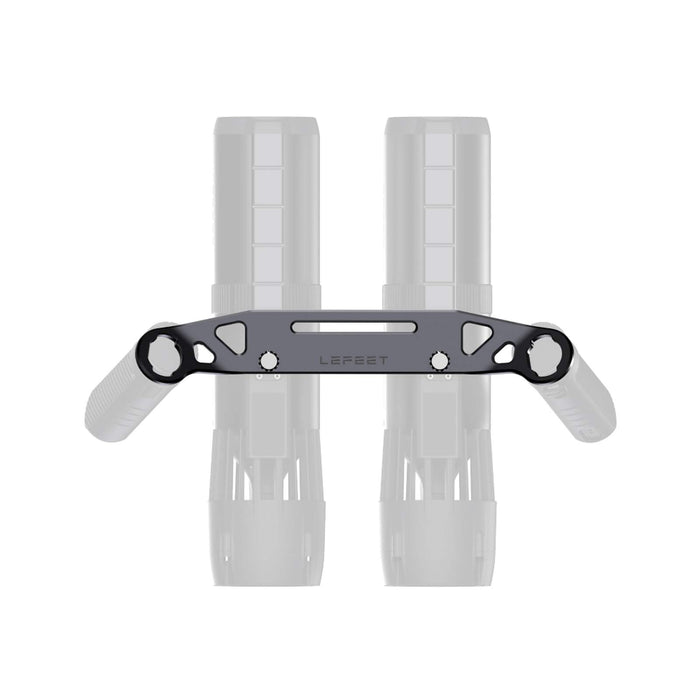 Kit de doble riel para scooters submarinos P1 y P1 XR Gris Lefeet C040008