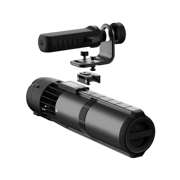 Kit de riel para una mano para scooters submarinos P1 y P1 XR Gris Lefeet C040011