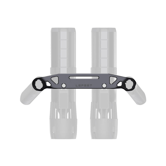 Kit de doble riel para scooters submarinos P1 y P1 XR Negro Lefeet C041001