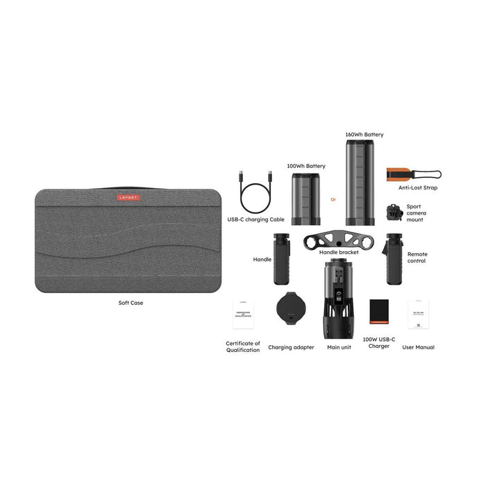 Scooter submarino P1 XR Gris Lefeet C041020