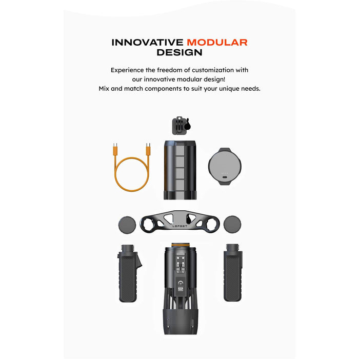 Scooter submarino P1 XR Set doble Negro Lefeet C041023_2