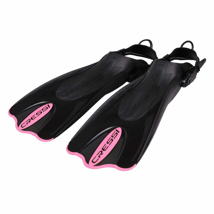 Aletas de buceo y snorkel Palau Saf Negro-Rosa EU 35-38 Cressi CA135435