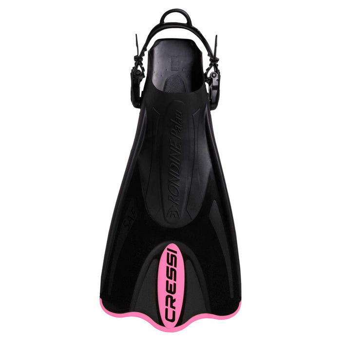Aletas de buceo y snorkel Palau Saf Negro-Rosa EU 35-38 Cressi CA135435