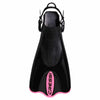 Aletas de buceo y snorkel Palau Saf Negro-Rosa EU 35-38 Cressi CA135435