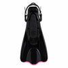 Aletas de buceo y snorkel Palau Saf Negro-Rosa EU 35-38 Cressi CA135435