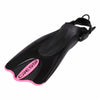 Aletas de buceo y snorkel Palau Saf Negro-Rosa EU 35-38 Cressi CA135435