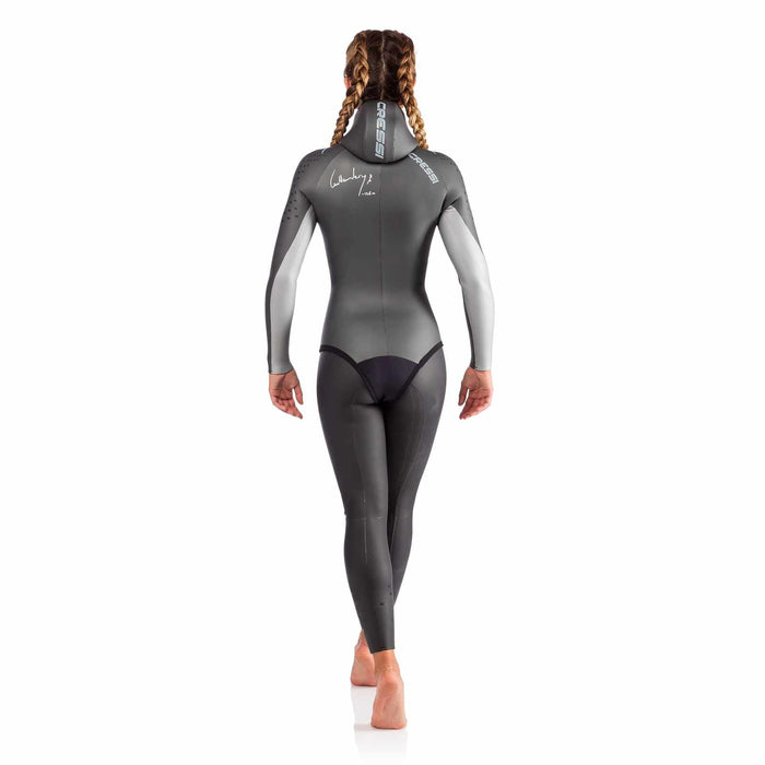 Traje de neopreno Free Ultrastretch Mujer 3,5mm Gris L-4 Cressi CLF451104