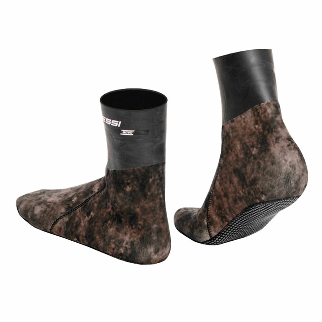Calcetines de buceo Sarago 3mm Camo-Marrón XL-44-45 Cressi XLX434315