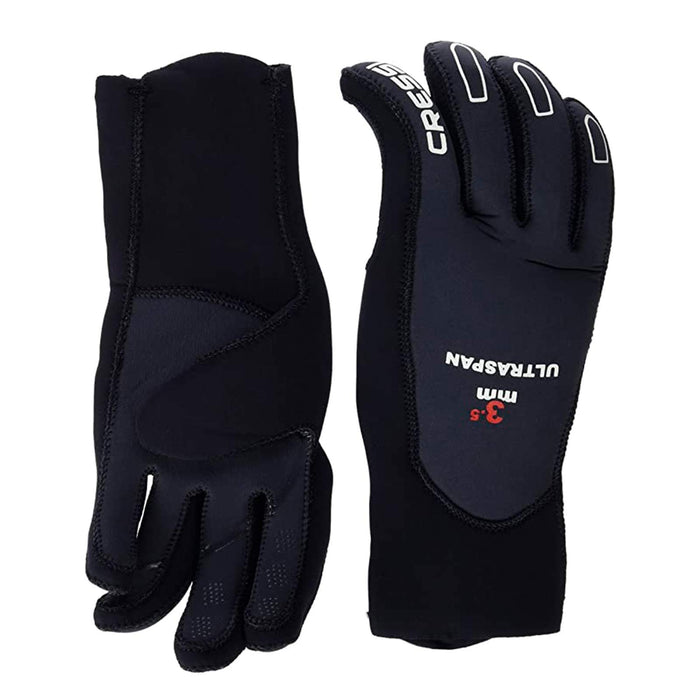 Guantes de buceo Ultraspan 3,5mm Negro XS Cressi CLX476310