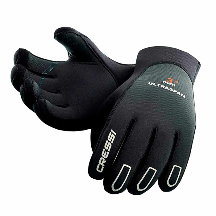Guantes de buceo Ultraspan 3,5mm Negro M Cressi CLX476312