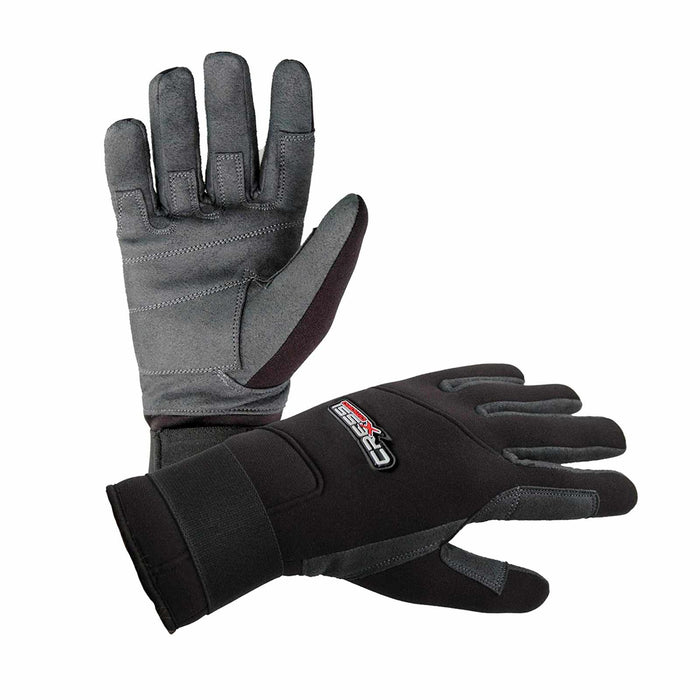 Guantes de buceo Amara 2mm Negro-Gris XXS Cressi CLX477599