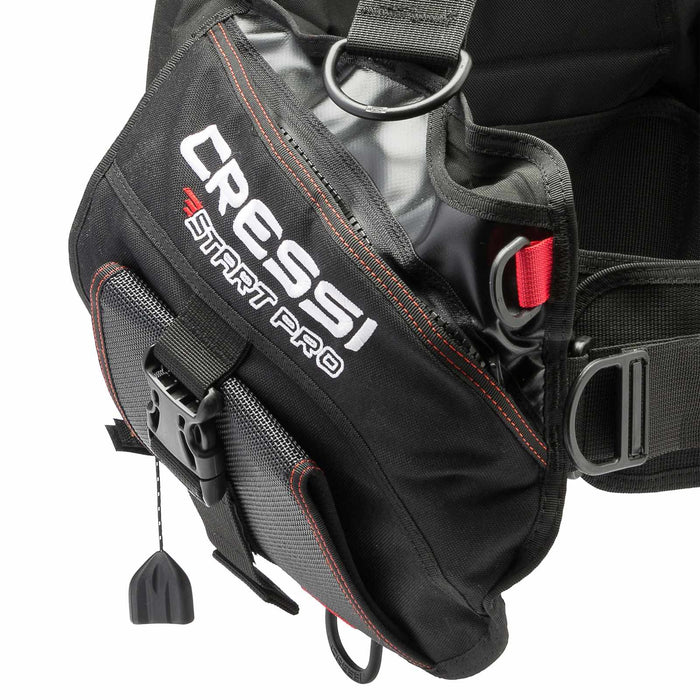 Bcd Start Pro 2.0 Negro-Rojo XS Cressi IC721900