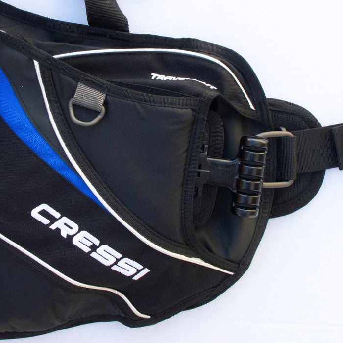 Bcd Travelight Negro-Azul L Cressi IC740603