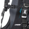 Bcd Elettra Mujer Negro-Azul L Cressi IC774004