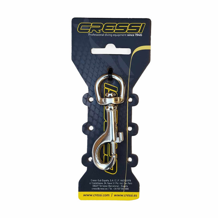 Carabiner dir acero inoxidable 316 87mm Cressi EJA199995