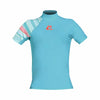 Rash Guard 2024 Mujer Turquesa Manga Corta S-2 Cressi ELW470122