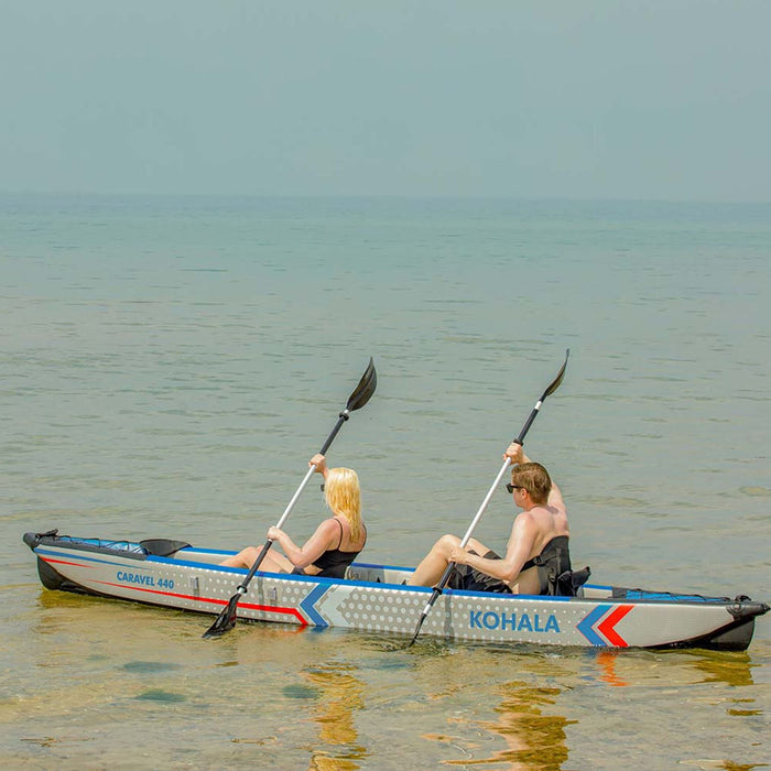 Kayak Inflable Caravel 440 2 Personas-Tándem Kohala KHD440