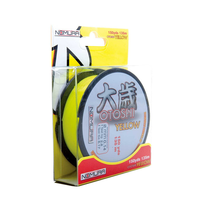 Línea Otoshi Amarillo 135m Diámetro 0,14 Nomura NM31000014