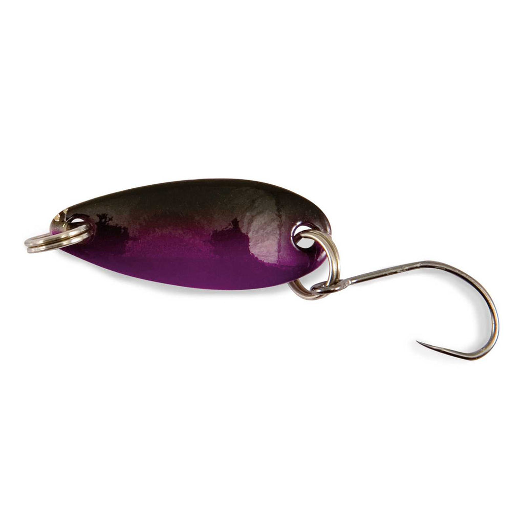 Cebo Akira Cucharilla para Trucha Área Negro-Fucsia-Blanco Perla 3,5g Nomura NM46156635
