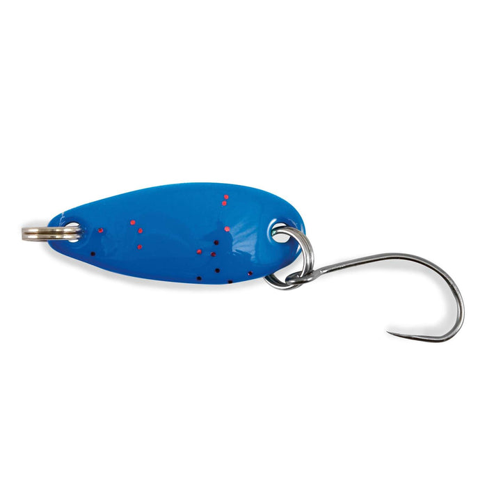 Cebo Akira Cucharilla para Trucha Área Brillante Azul Rojo Brillantina 3g Nomura NM46156730