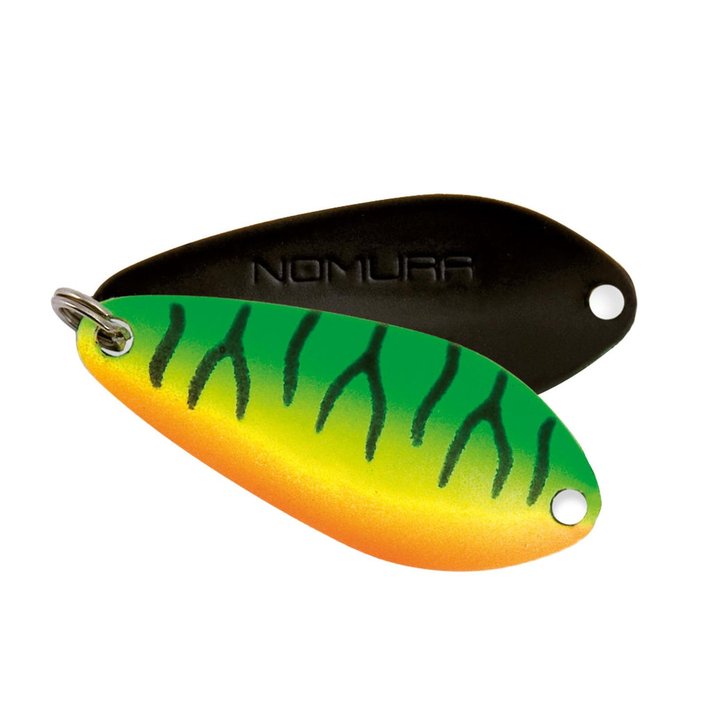 Cebo Aki Cucharilla Tigre Verde Naranja 3g Nomura NM46370730