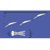Atrayente Takuma Plateado Luminoso 11cm 13g Nomura NM58813611