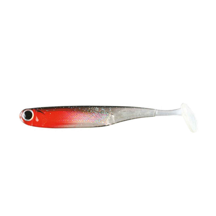 Cebo blando Real Pulse cabeza roja negra 11,5cm 5,50g Nomura NM76106211