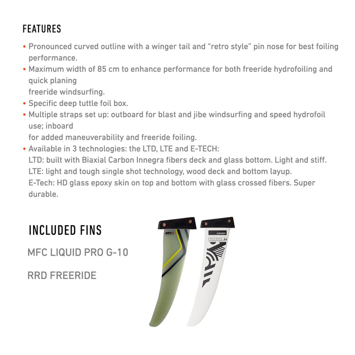 Windfoil board RRD Firemove Flight